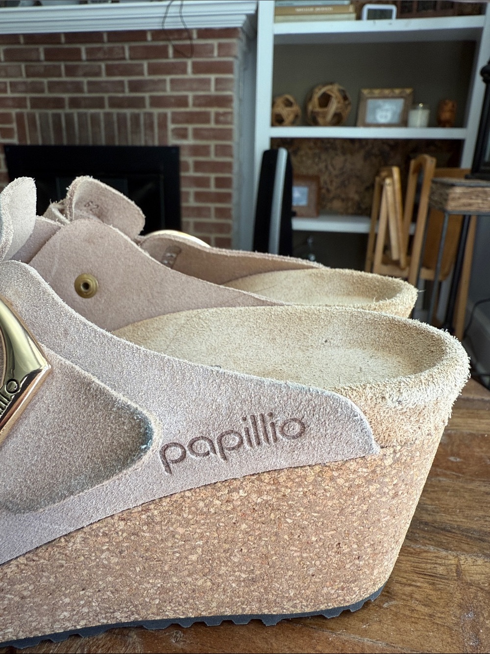 Papillio by Birkenstock Fanny Wedge Clogs 38/7 - Picture 14 of 16